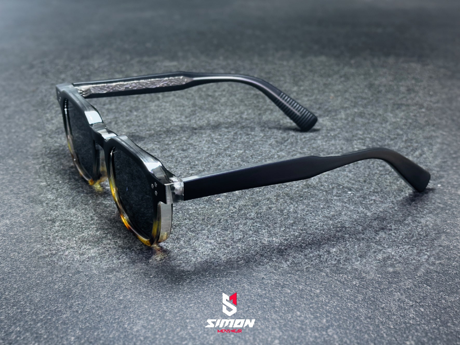 Japanese Retro Frame Sun Protection Fashion Sunglass (SM1029)