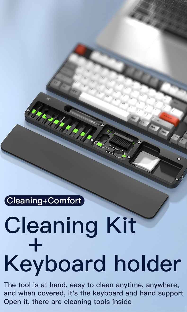 [61 Key] Keyboard Hand Support Cleaning Storage Box (SM1045)