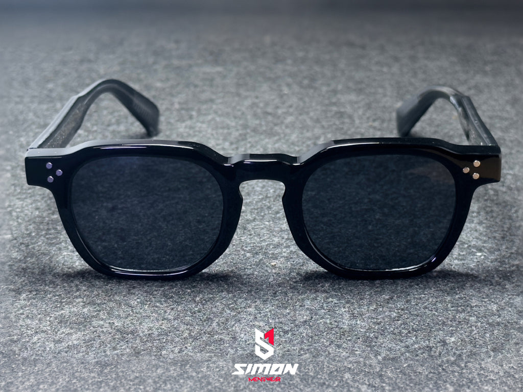 Japanese Retro Frame Sun Protection Fashion Sunglass (SM1028)