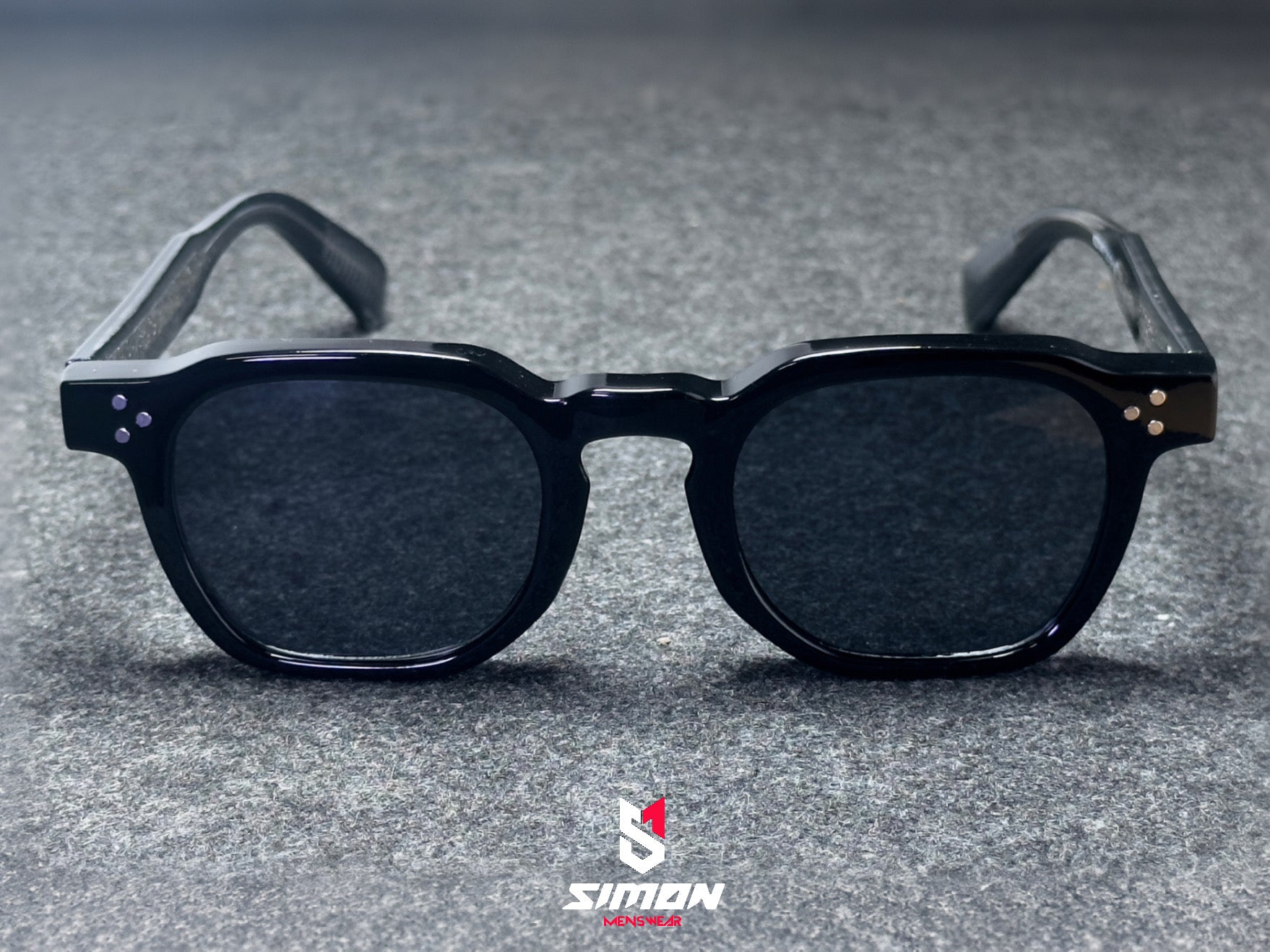 Japanese Retro Frame Sun Protection Fashion Sunglass (SM1028)