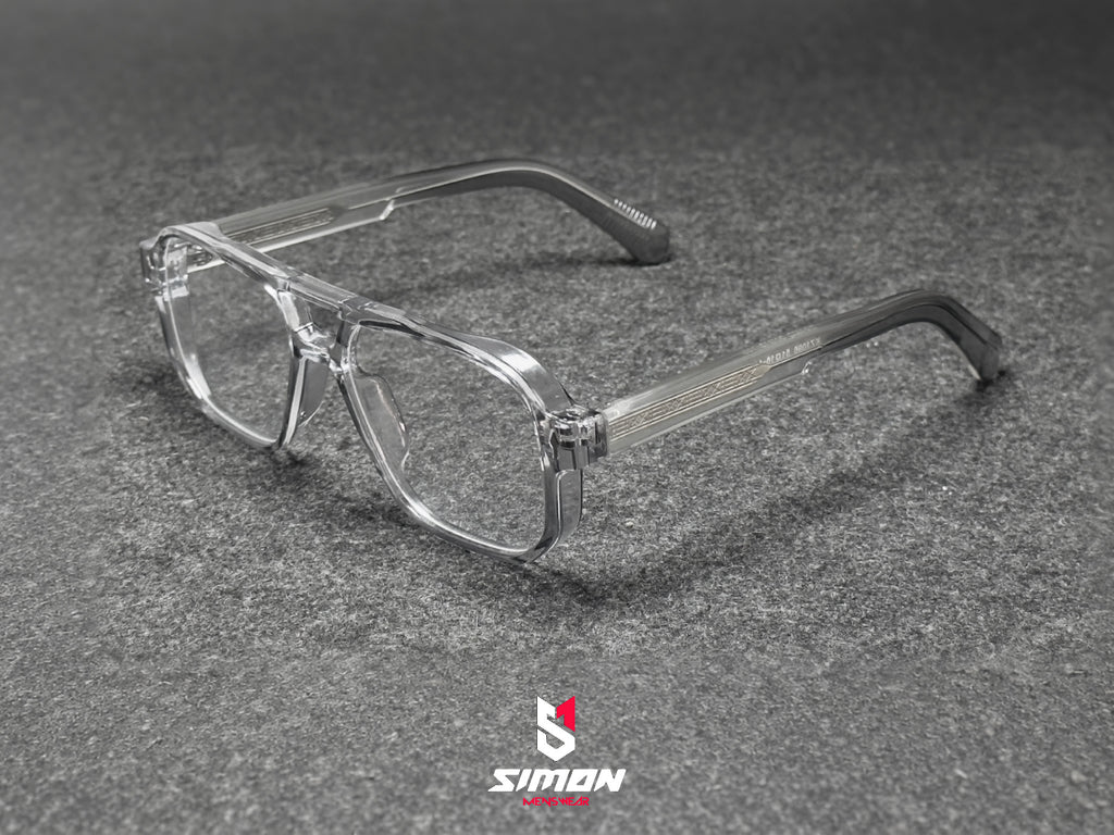 Transparent Grey Double Beam Flat Mirror Anti-Blue Glass (SM1017)