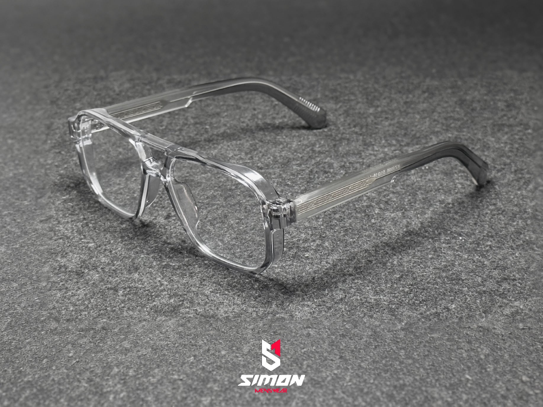 Transparent Grey Double Beam Flat Mirror Anti-Blue Glass (SM1017)