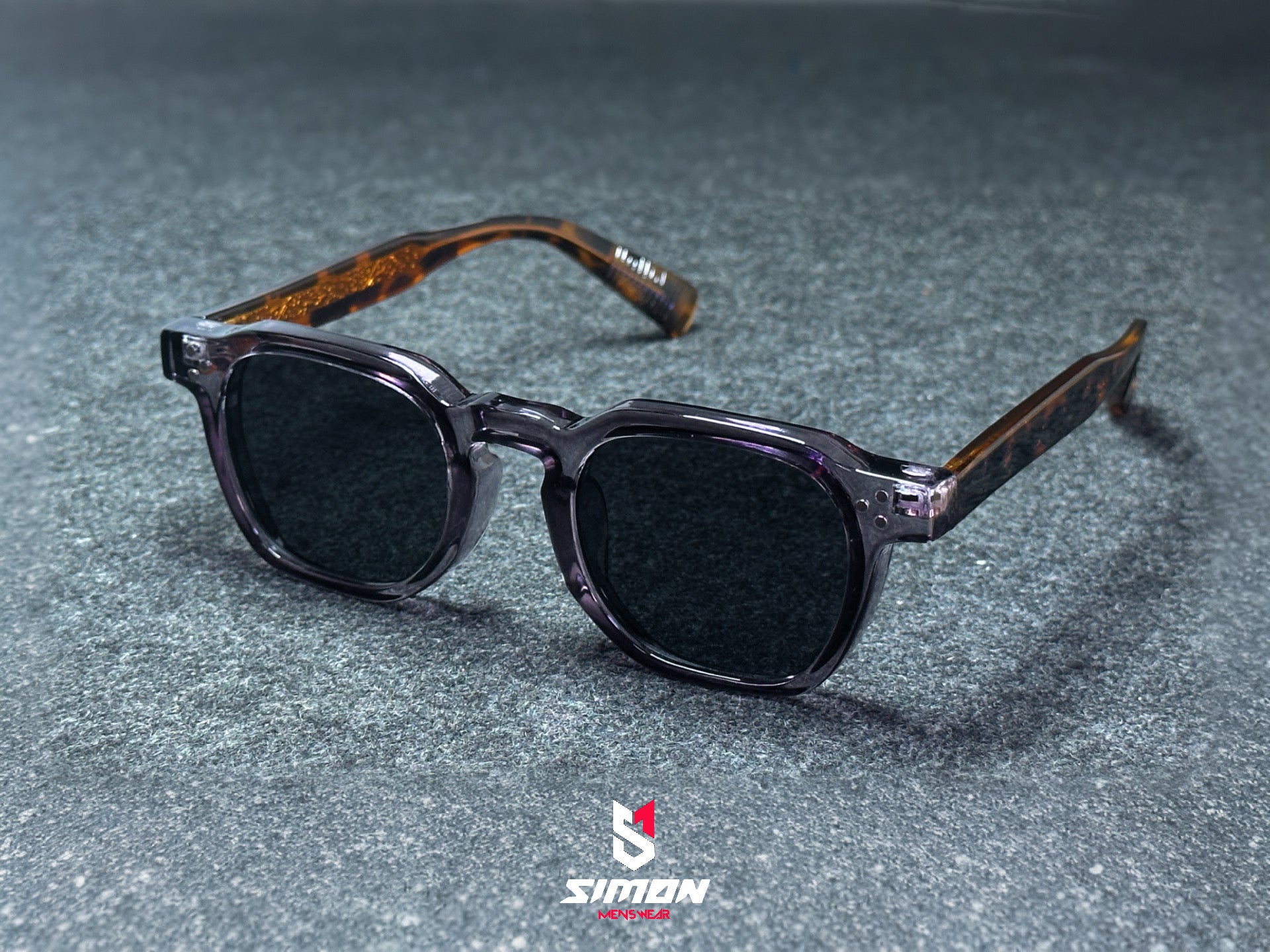 Japanese Retro Frame Sun Protection Fashion Sunglass (SM1026)