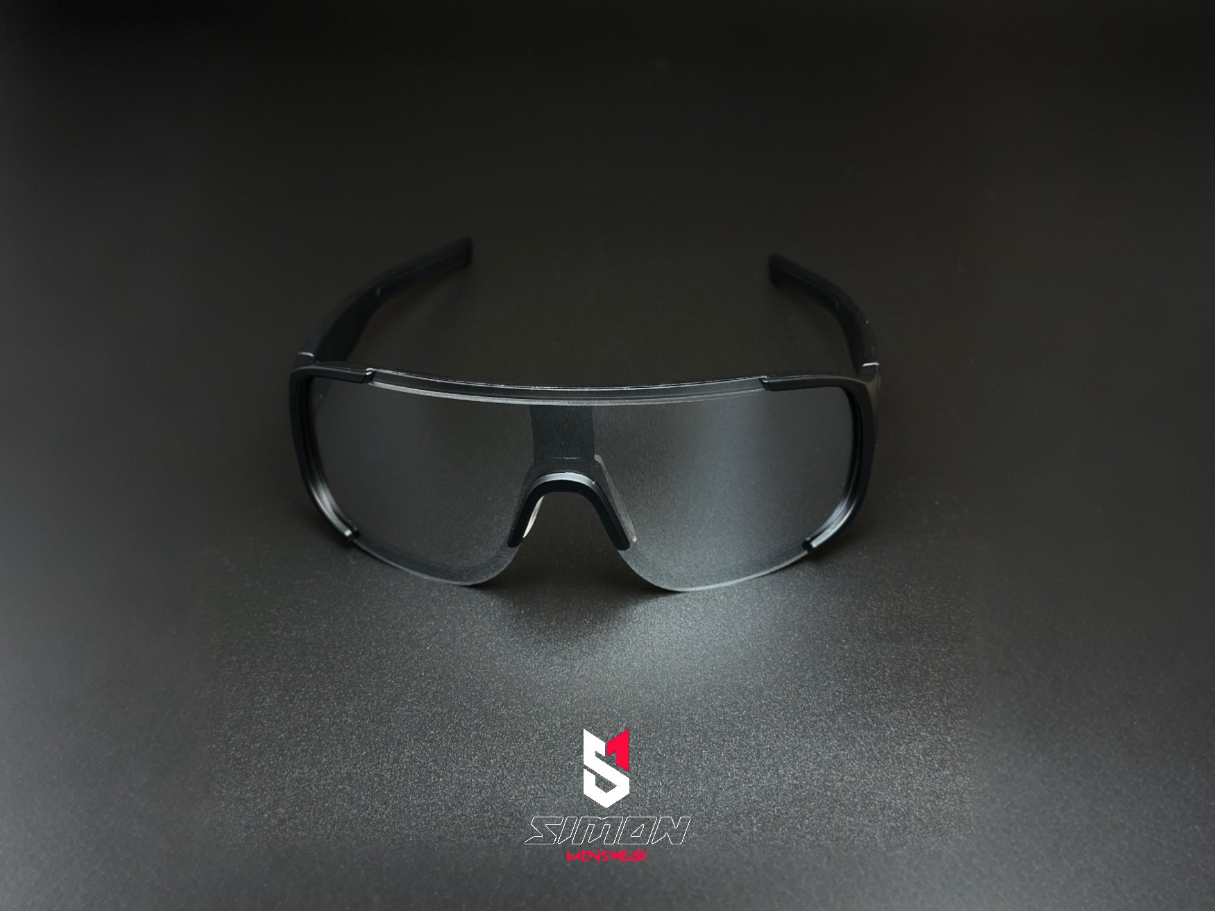 White Mercury Large Frame Outdoor Riding Sports Sunglass (SM1030)