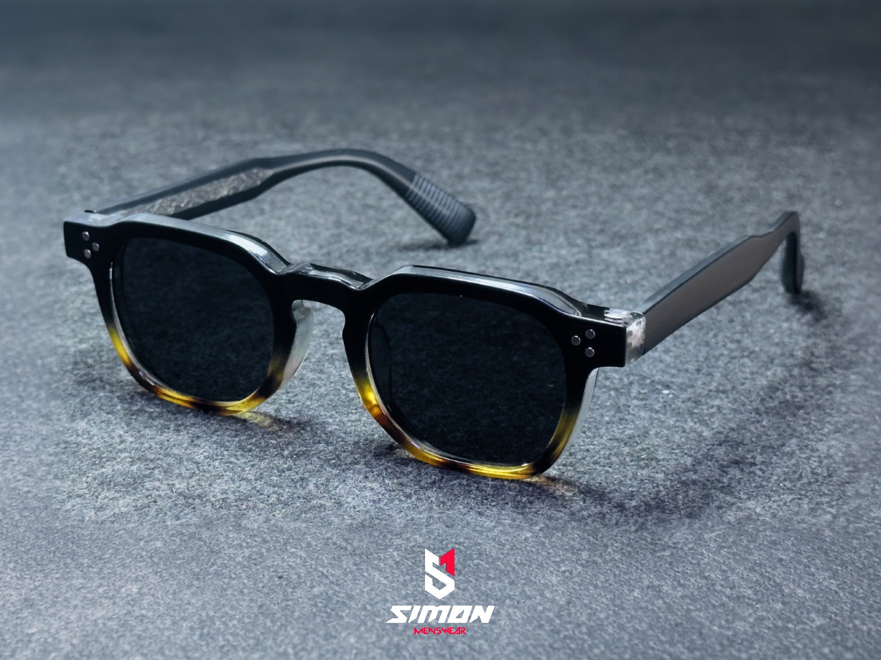 Japanese Retro Frame Sun Protection Fashion Sunglass (SM1029)