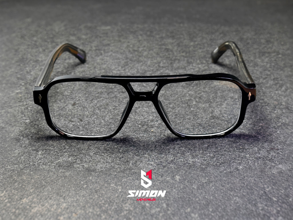 Double Beam Flat Mirror Anti-Blue Glasses (SM1016)