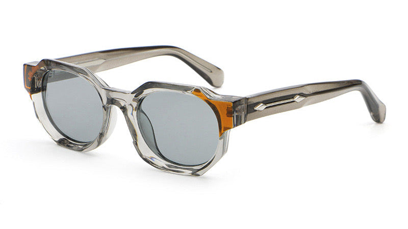 Transparent Grey High-End Sunglasses for Women (SM1008)