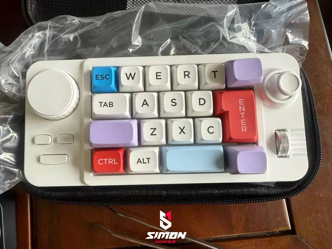 [White] MKESPN SXS-W911 Wireless RGB Gaming Keyboard (SM1033)