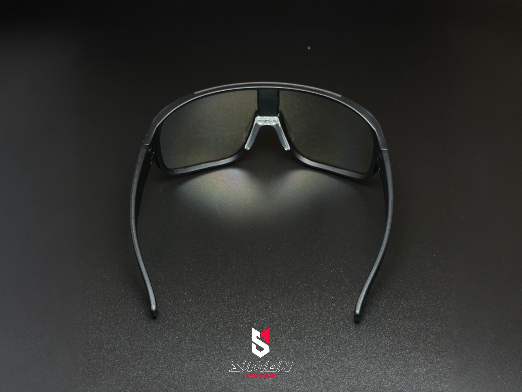 White Mercury Large Frame Outdoor Riding Sports Sunglass (SM1030)