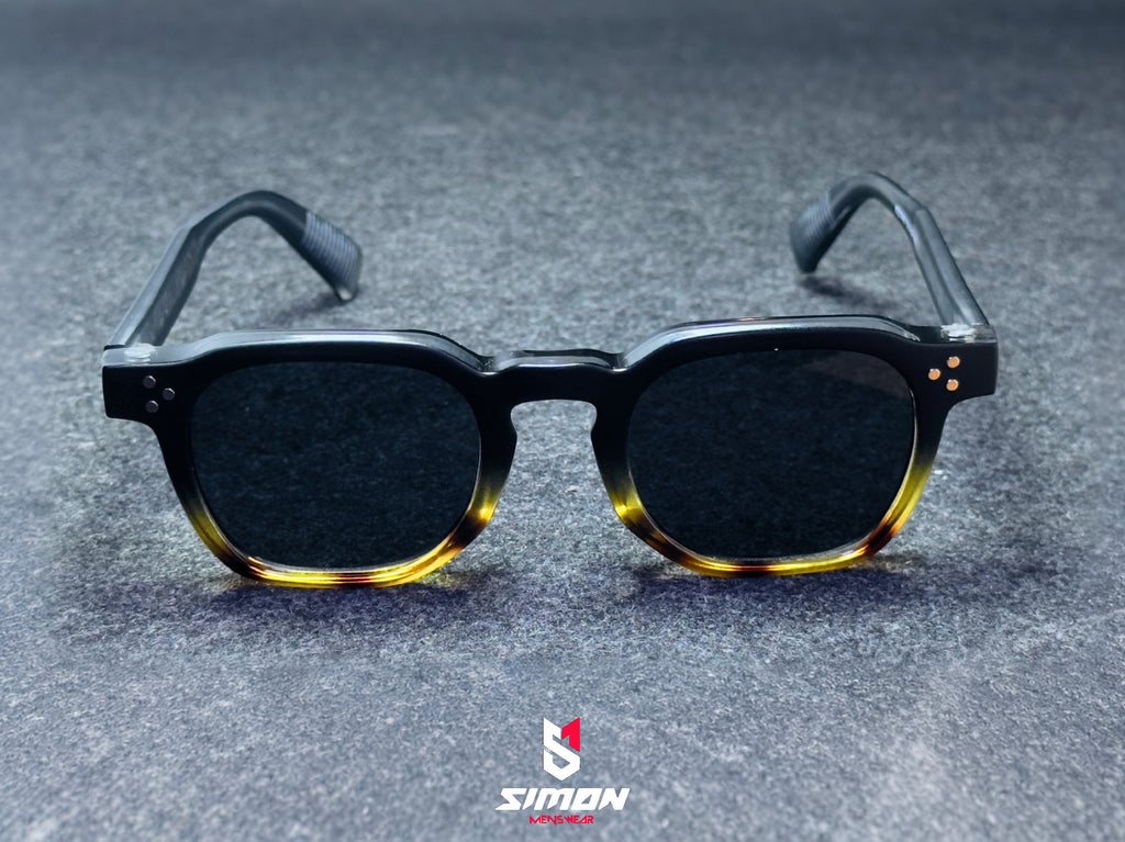 Japanese Retro Frame Sun Protection Fashion Sunglass (SM1029)