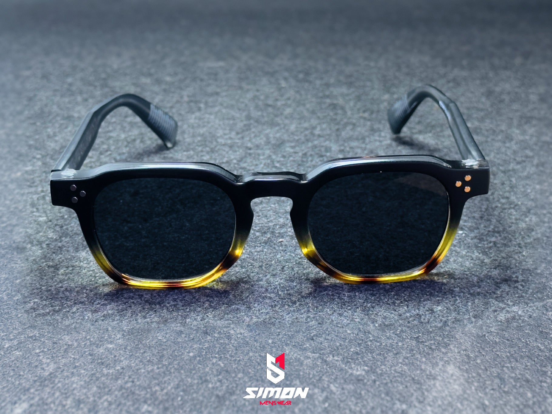 Japanese Retro Frame Sun Protection Fashion Sunglass (SM1029)