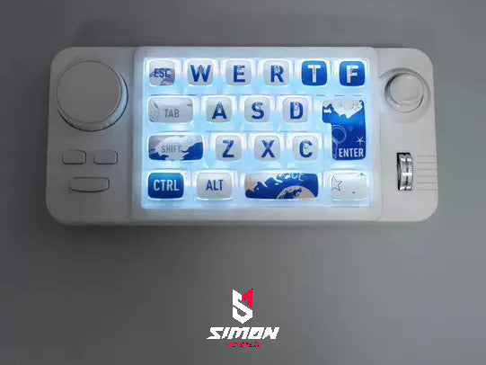 [Black] MKESPN SXS-W911 Wireless RGB Gaming Keyboard (SM1046)
