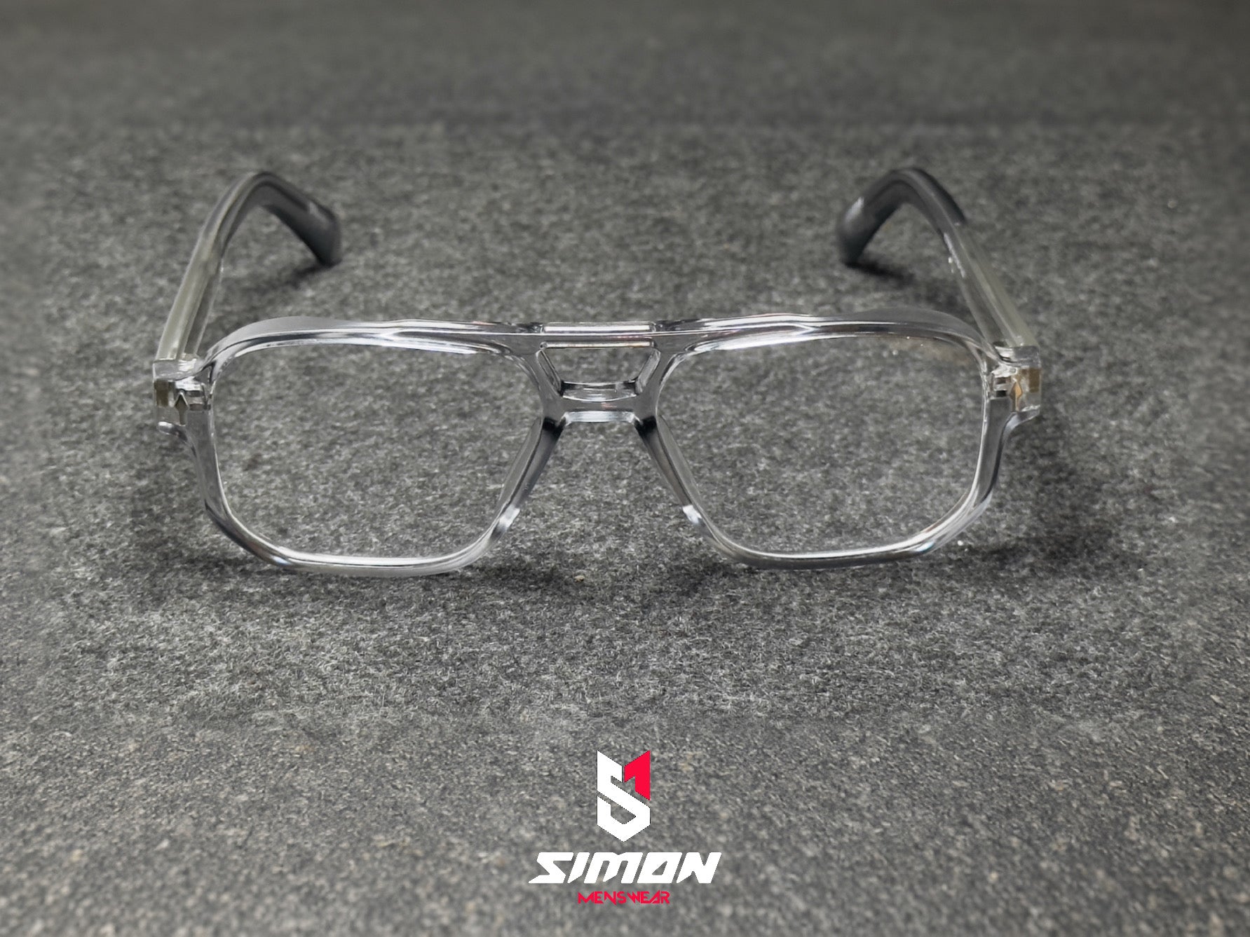 Transparent Grey Double Beam Flat Mirror Anti-Blue Glass (SM1017)