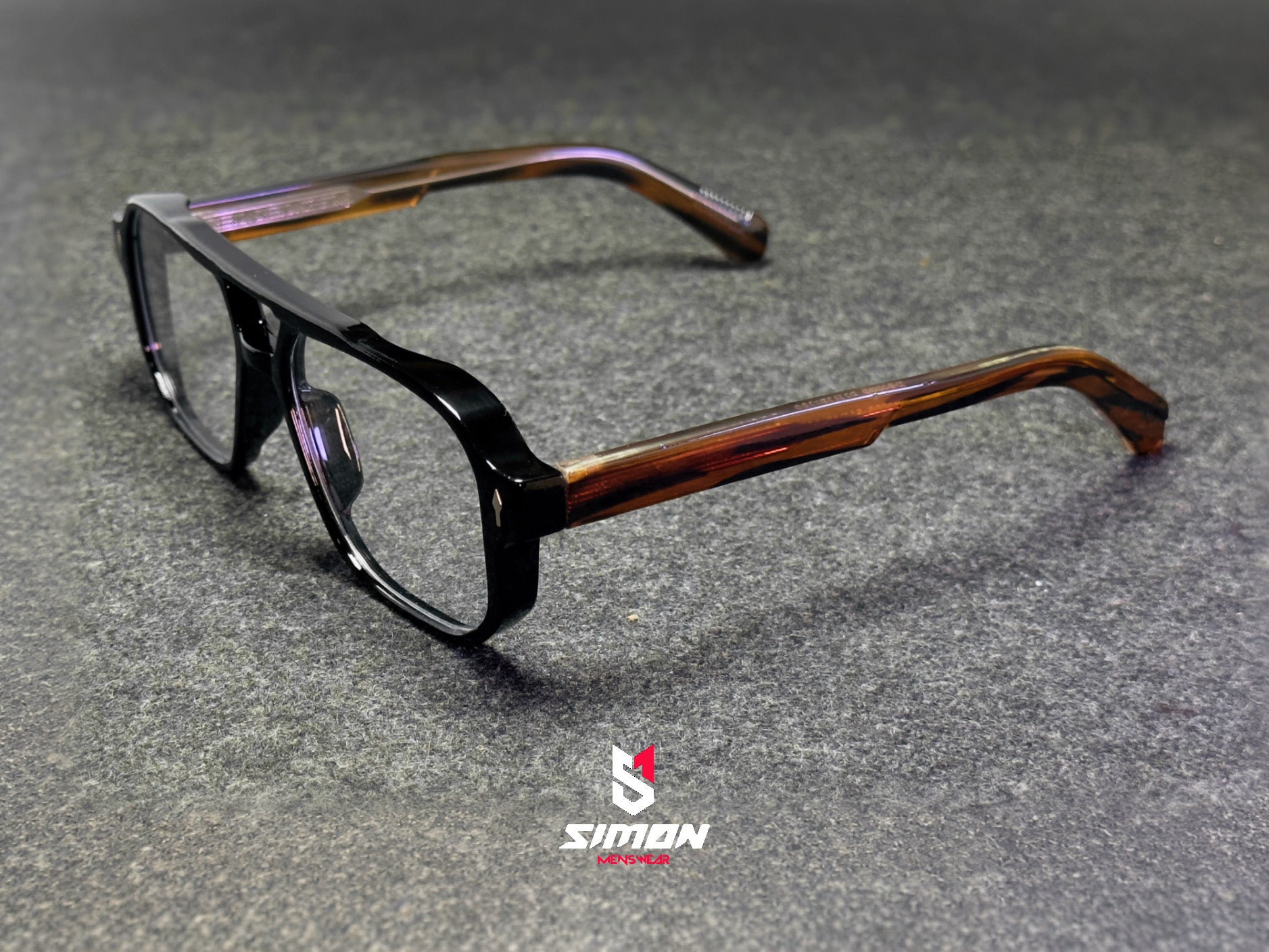 Double Beam Flat Mirror Anti-Blue Glasses (SM1016)