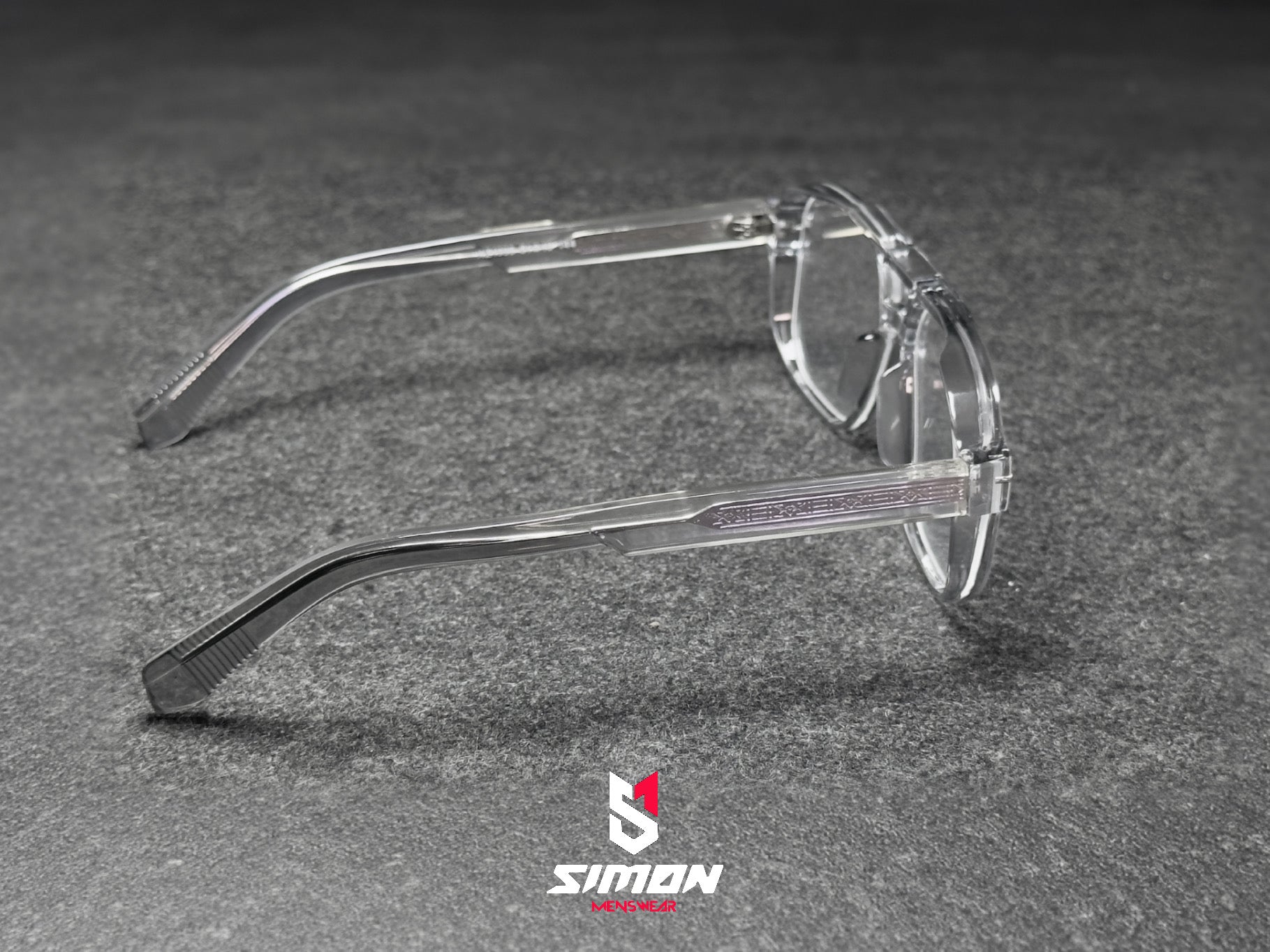 Transparent Grey Double Beam Flat Mirror Anti-Blue Glass (SM1017)