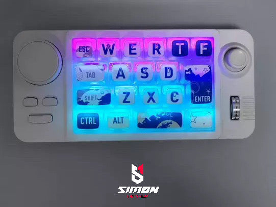 [Black] MKESPN SXS-W911 Wireless RGB Gaming Keyboard (SM1046)