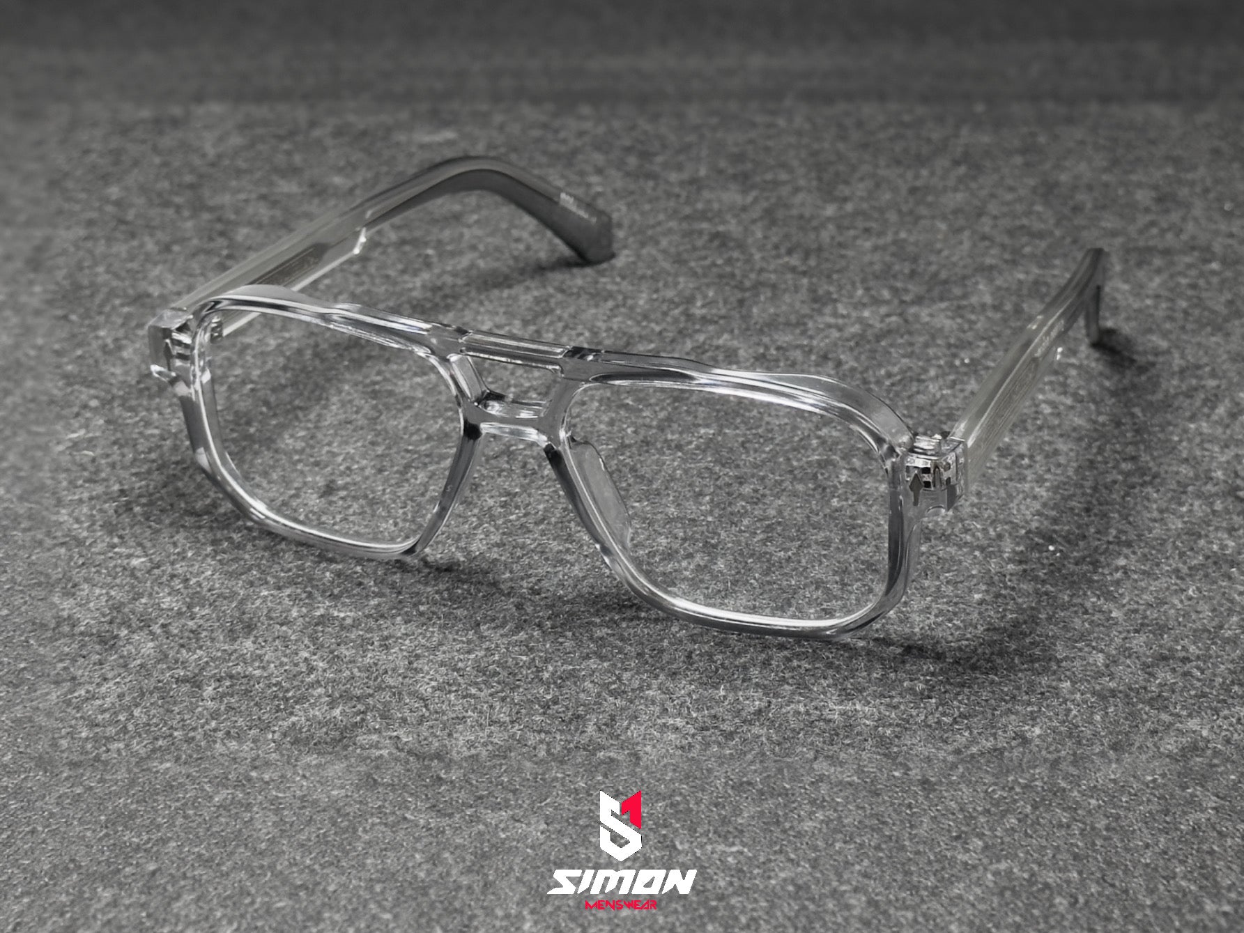 Transparent Grey Double Beam Flat Mirror Anti-Blue Glass (SM1017)