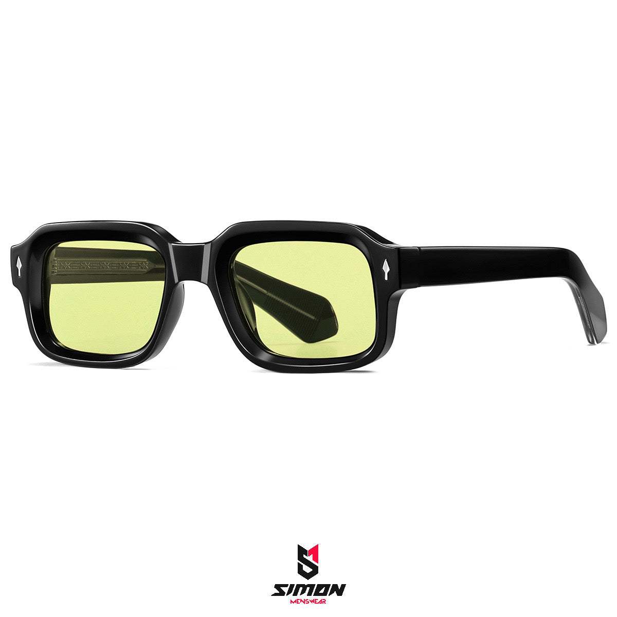 New High Quality Anti UV Sunglasses Square Frame (Code - SM1015)