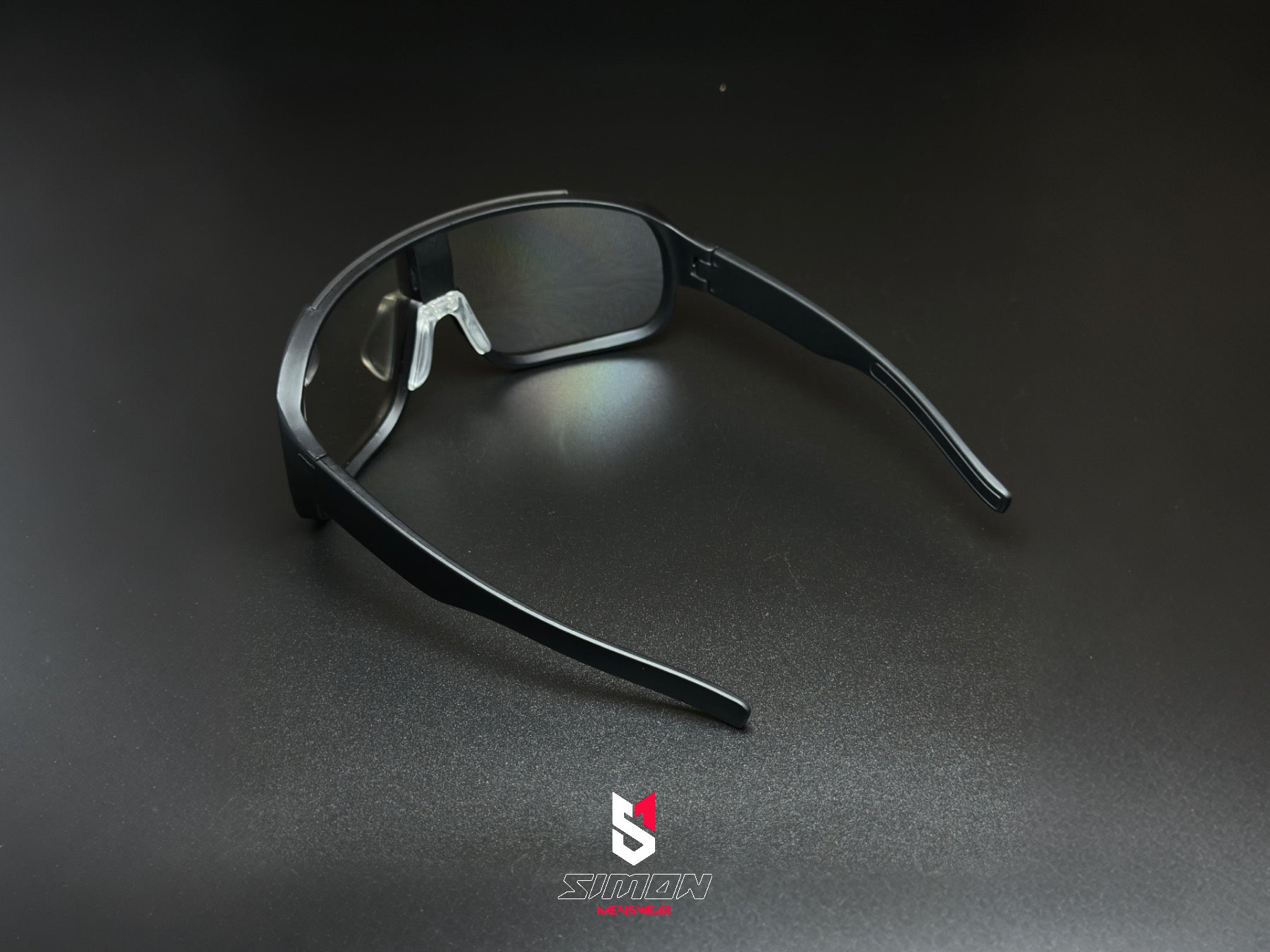 White Mercury Large Frame Outdoor Riding Sports Sunglass (SM1030)