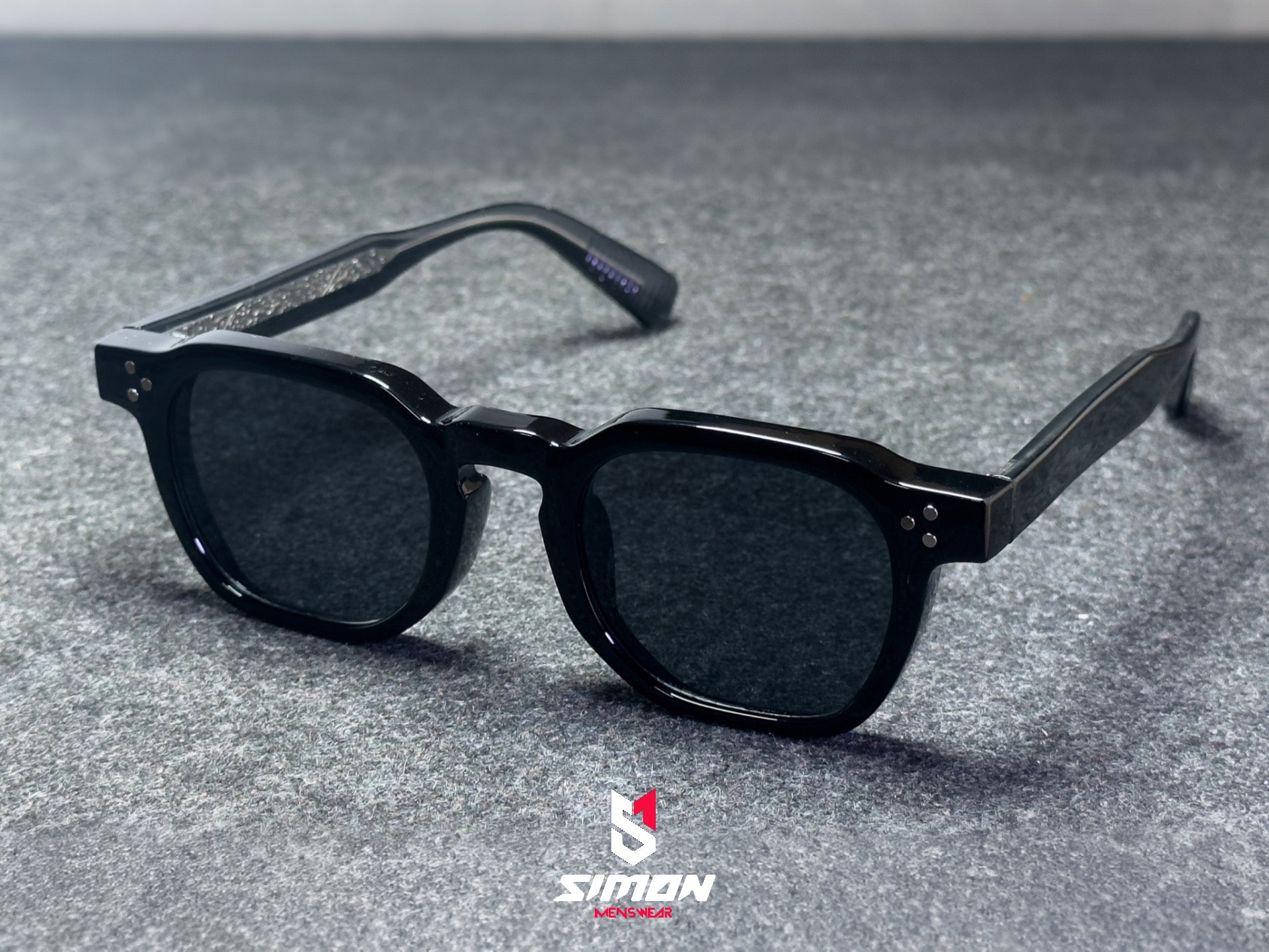 Japanese Retro Frame Sun Protection Fashion Sunglass (SM1028)