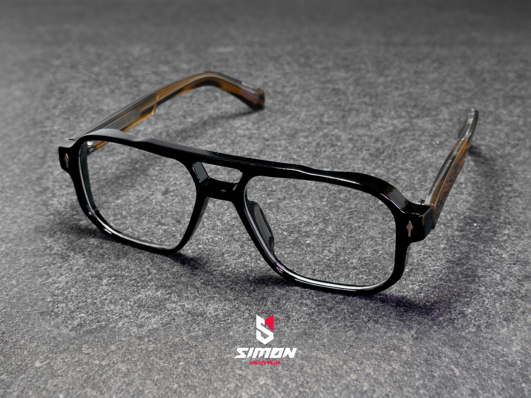 Double Beam Flat Mirror Anti-Blue Glasses (SM1016)