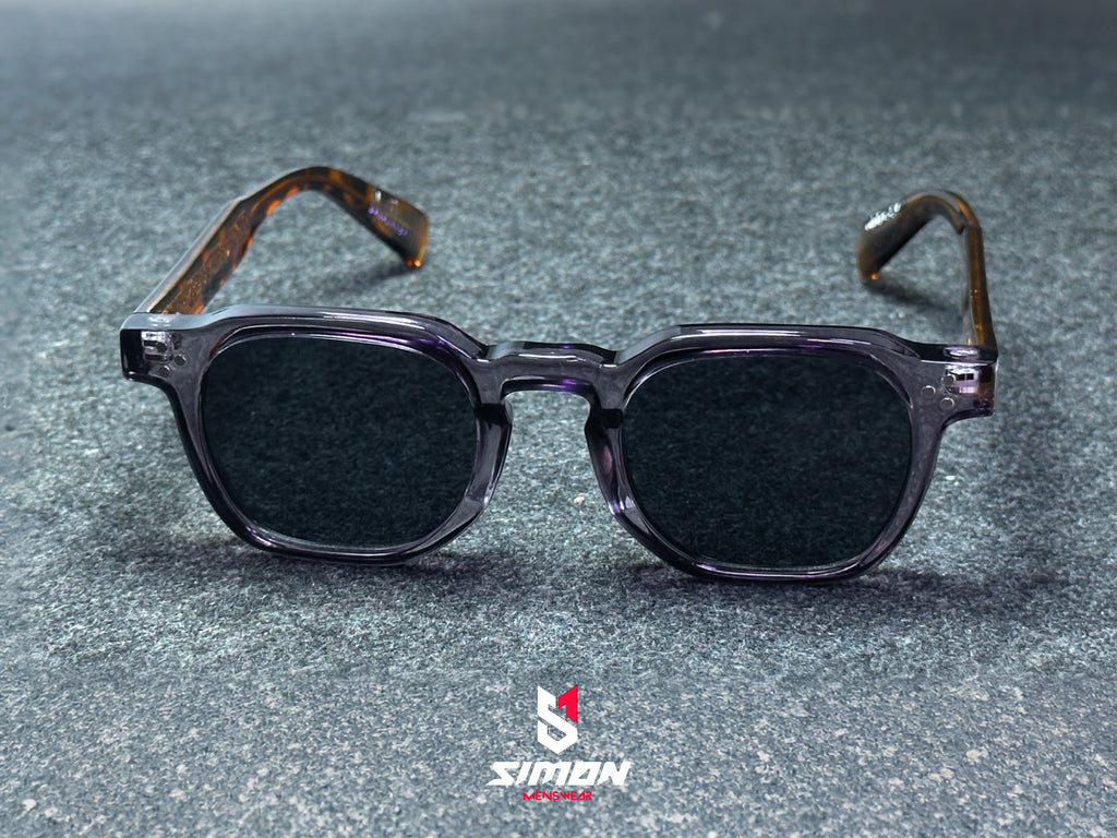 Japanese Retro Frame Sun Protection Fashion Sunglass (SM1026)