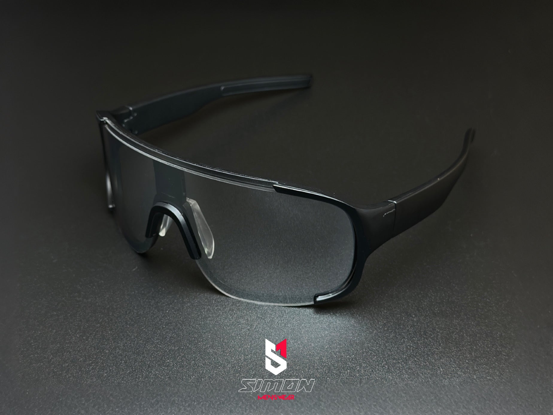 White Mercury Large Frame Outdoor Riding Sports Sunglass (SM1030)