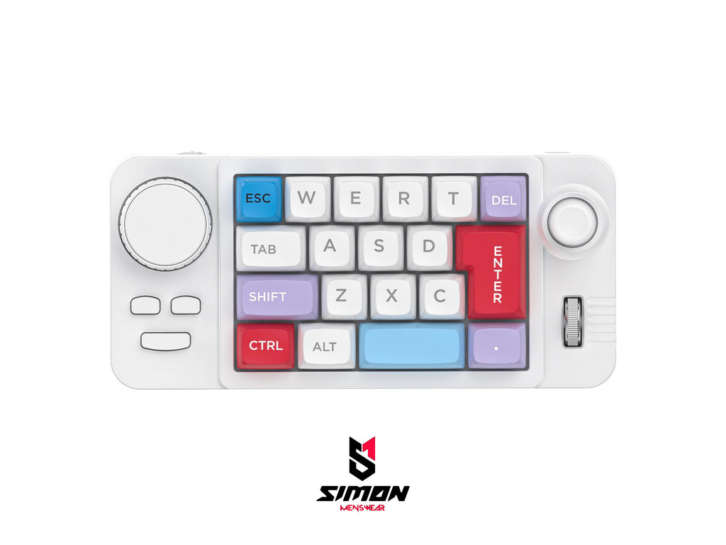 [White] MKESPN SXS-W911 Wireless RGB Gaming Keyboard (SM1033)
