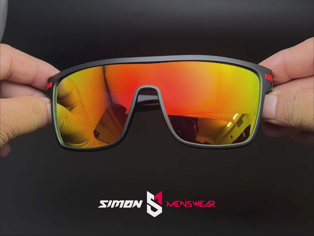 Red Mercury European Style UV400 Sunglass (SM1007)